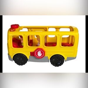 EUC Little People Toy Bus - Fisher-Price Vehicle w/ Light & Sound 2016